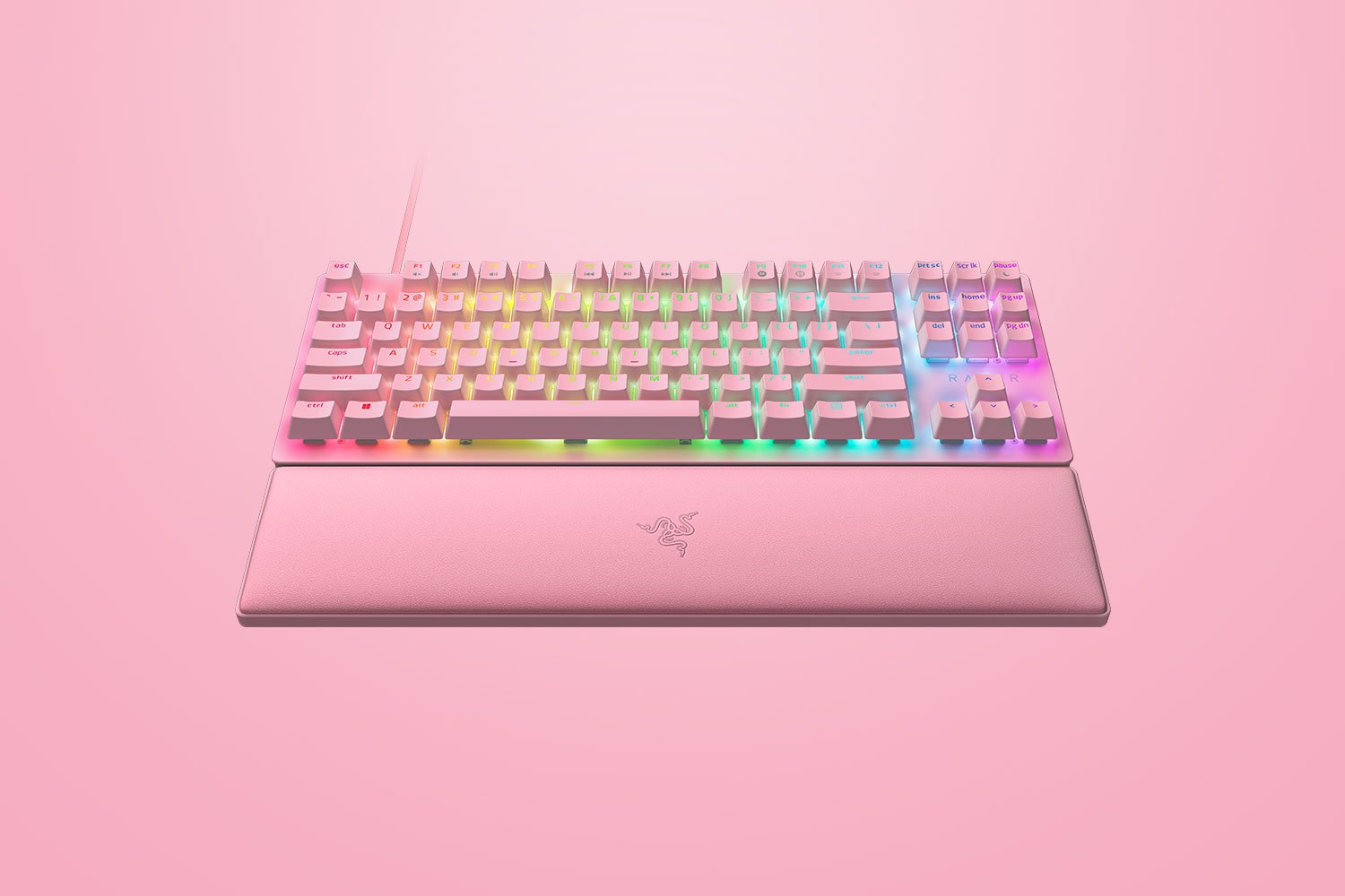 Razer Huntsman V2 Tenkeyless 有聲光學按鍵軸(線性光學按鍵軸