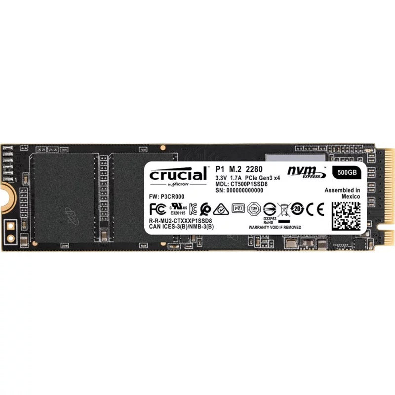 Crucial P1 M.2 2280 1TB SSD 固態硬碟