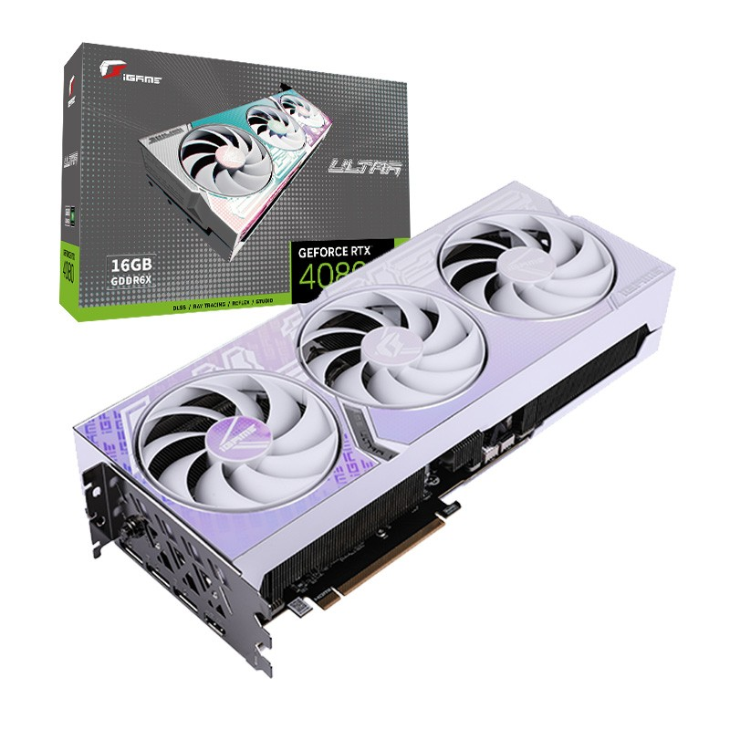 COLORFUL 七彩虹iGame Ultra W GeForce RTX 4080 16G OC 顯示卡White