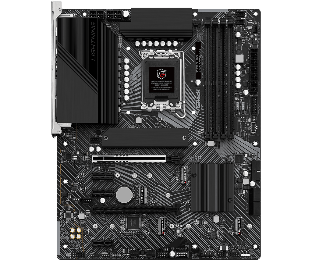 ASRock 華擎Z790 PG Lightning/D4 ATX 主機板(DDR4)