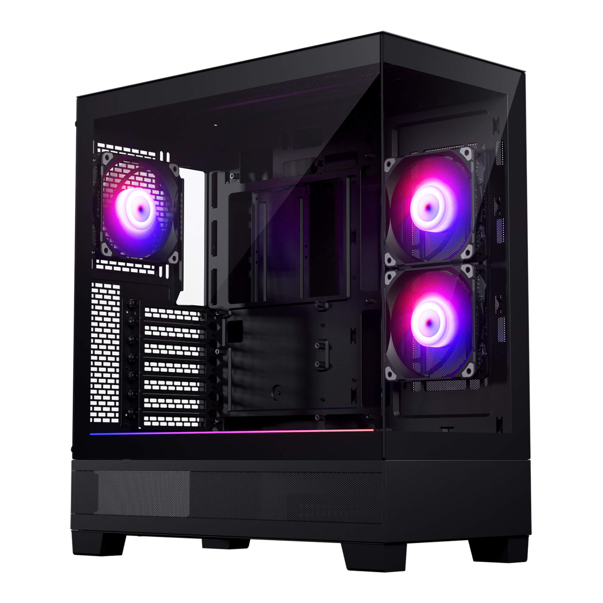 Phanteks XT View Tempered Glass e-ATX Case 中塔机箱强化玻璃