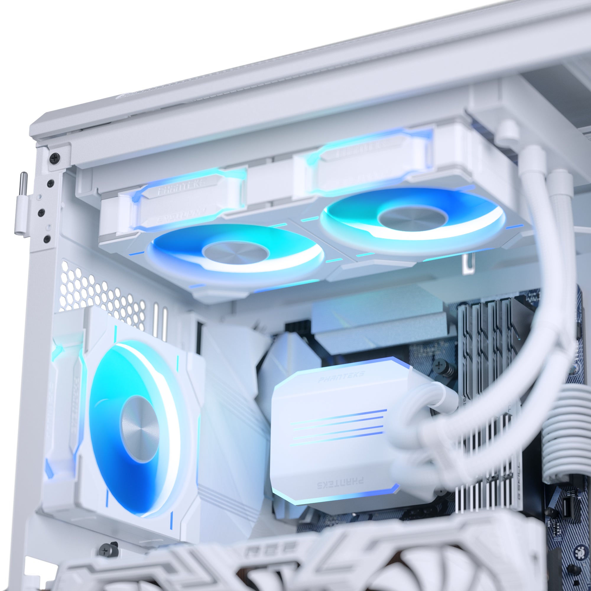 Phanteks Glacier One 240D30 D-RGB 240mm AIO LIQUID CPU COOLER 水冷 (黒/白)