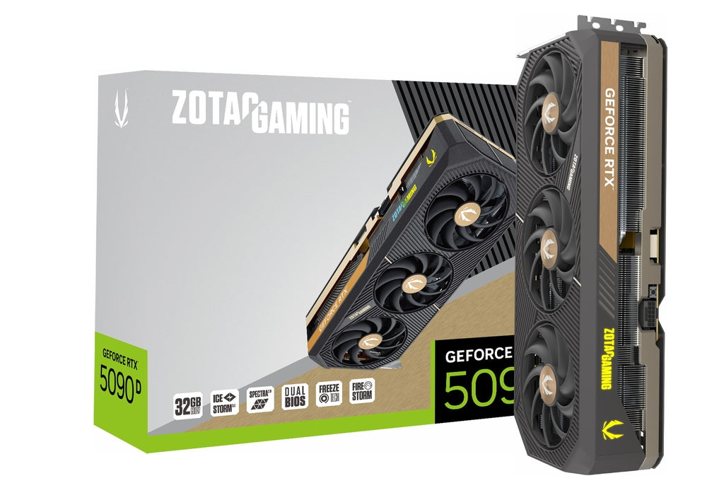 ZOTAC GAMING GeForce RTX 5090D OC SOLID 32GB 显示卡