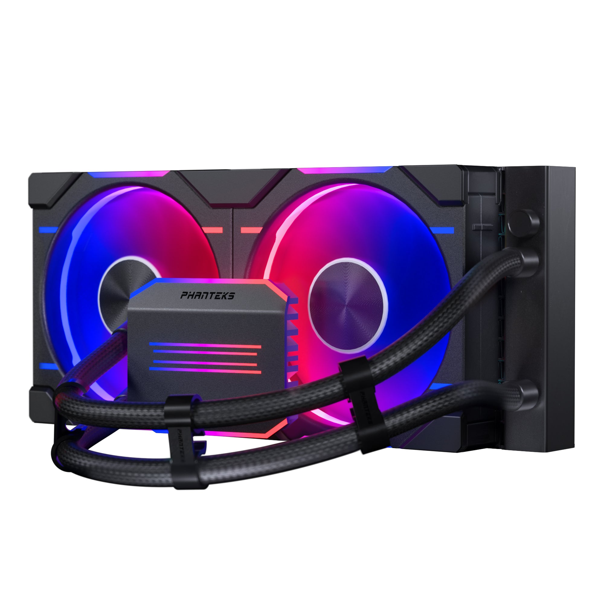 Phanteks Glacier One 240D30 D-RGB 240mm AIO LIQUID CPU COOLER 水冷(黒/白)