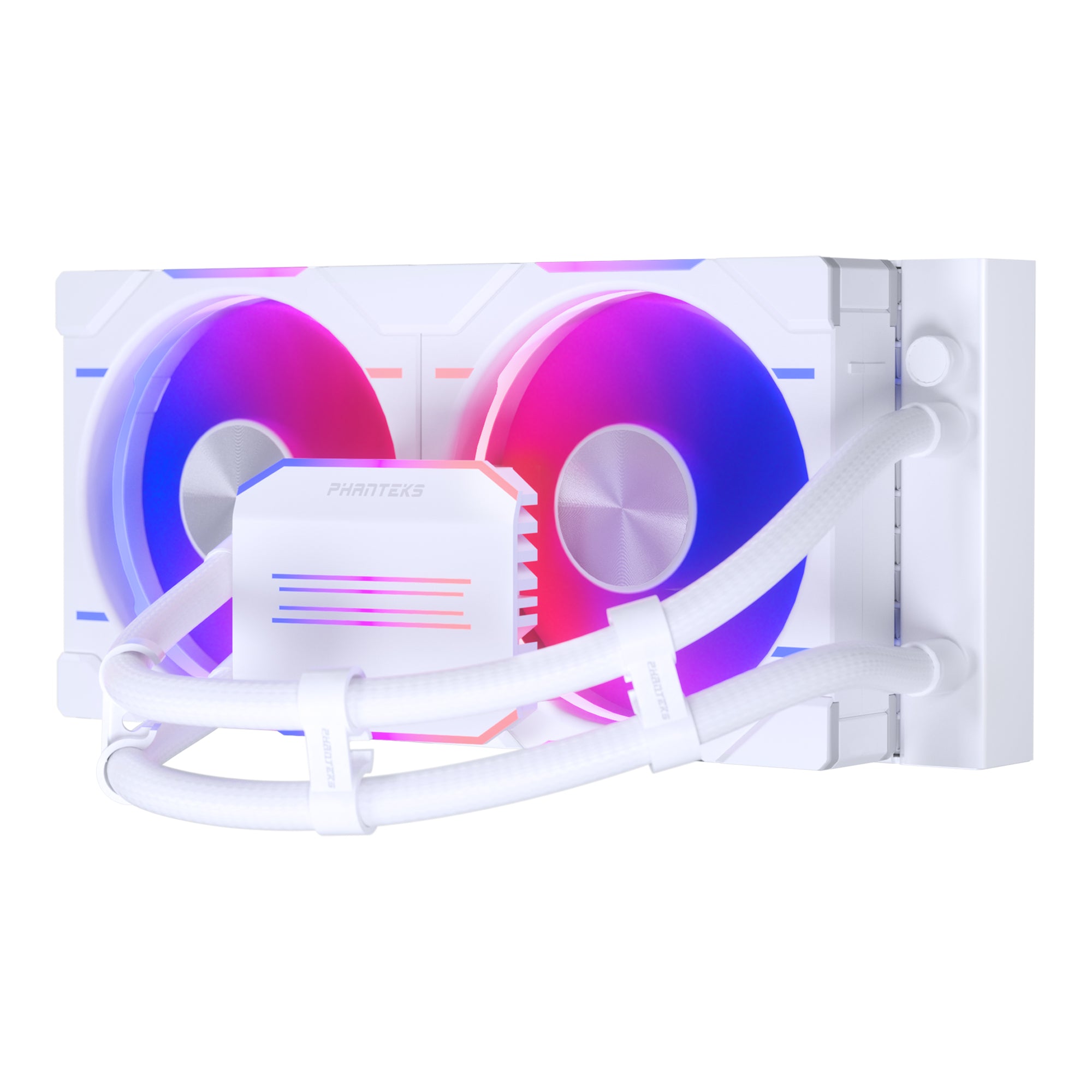 Phanteks Glacier One 240D30 D-RGB 240mm AIO LIQUID CPU COOLER 水冷 (黒/白)