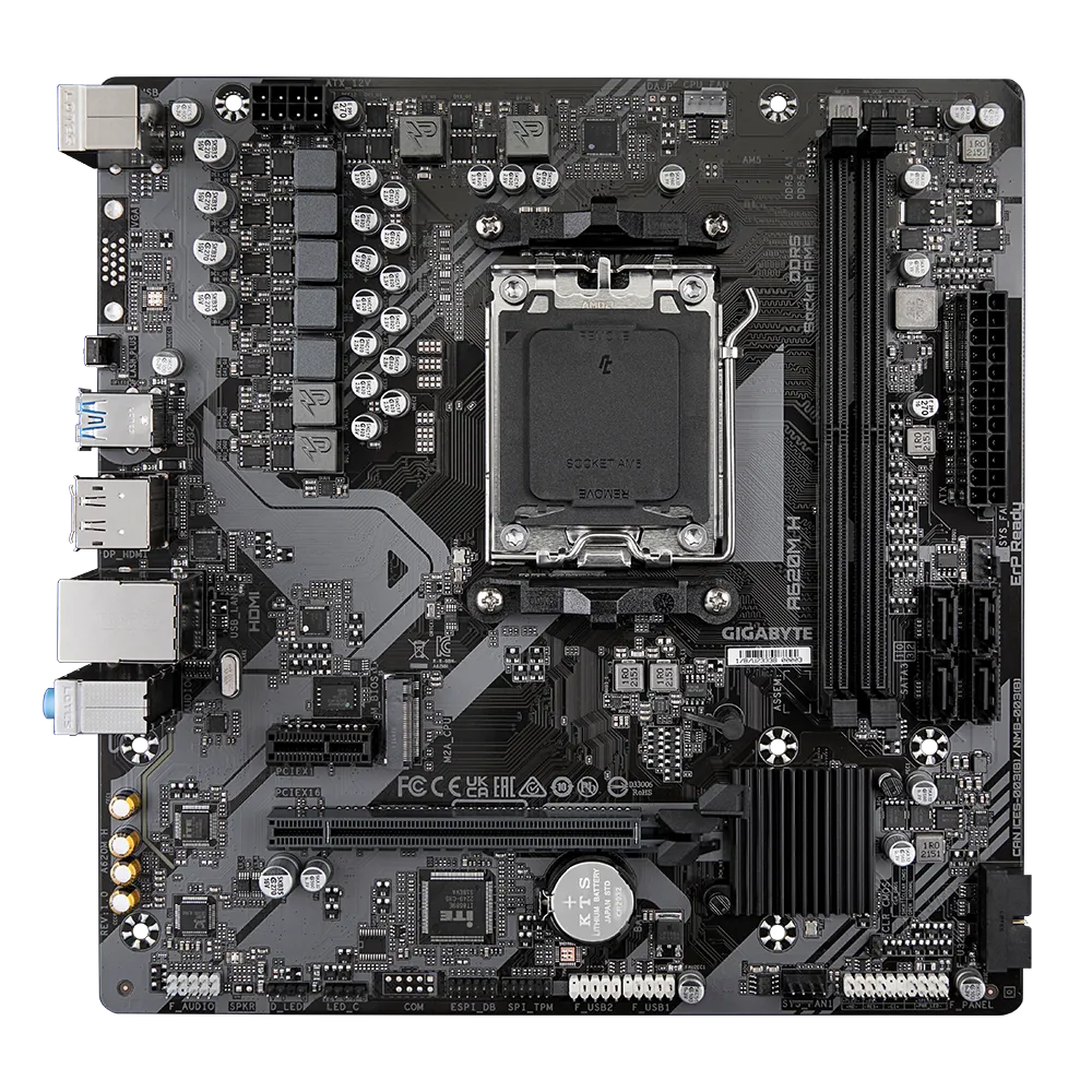 GIGABYTE 技嘉A620M H Micro-ATX 主机板(DDR5)