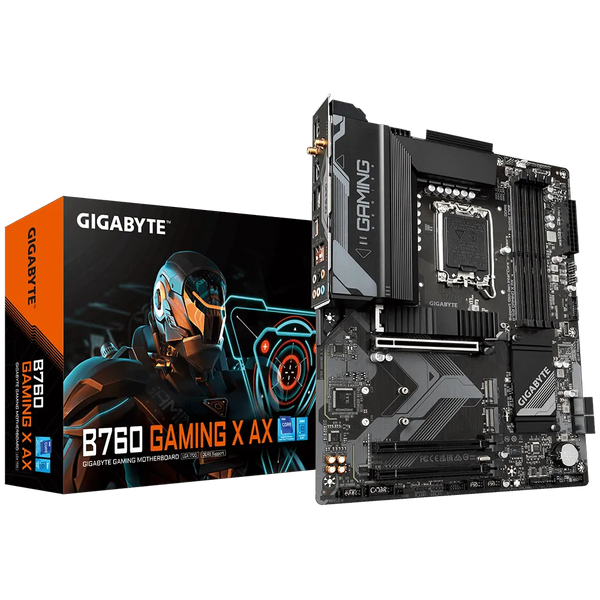 GIGABYTE 技嘉B760 GAMING X AX DDR4 ATX 主机板(DDR4) 