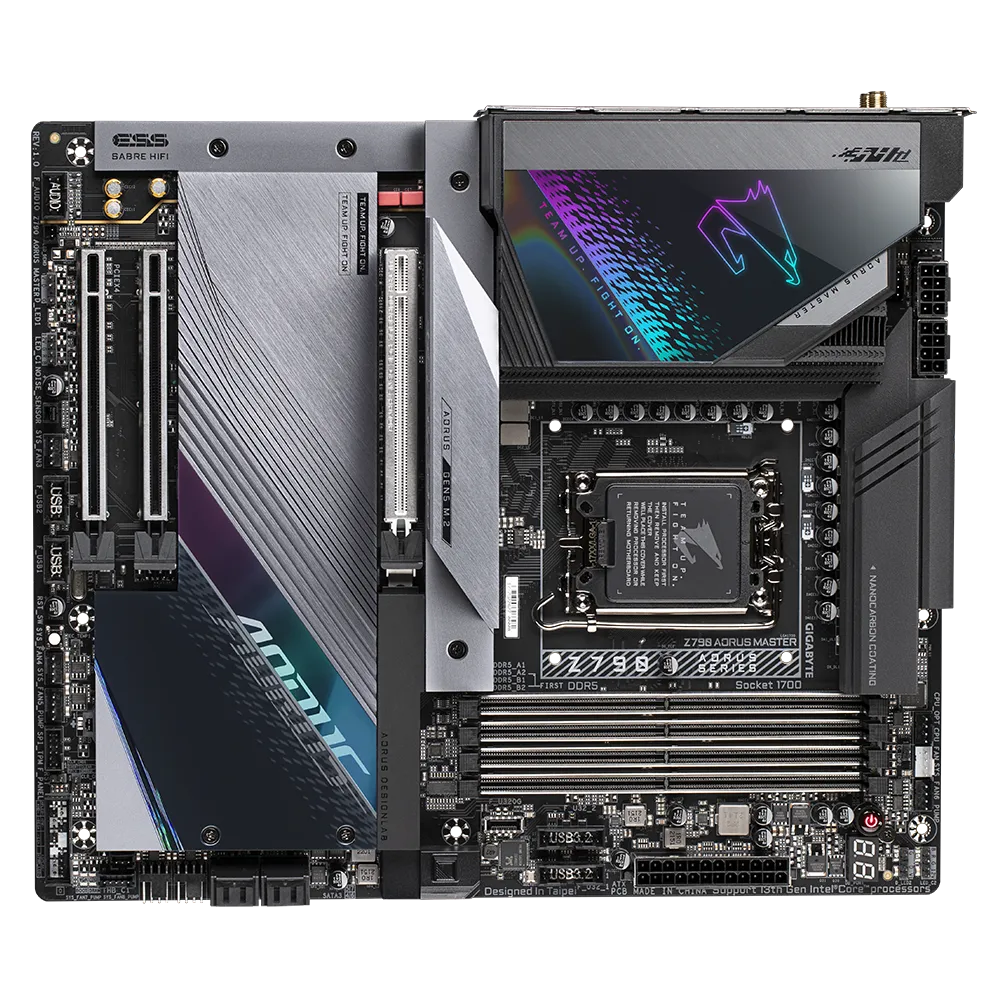 GIGABYTE 技嘉Z790 AORUS MASTER X E-ATX 主机板(DDR5) 