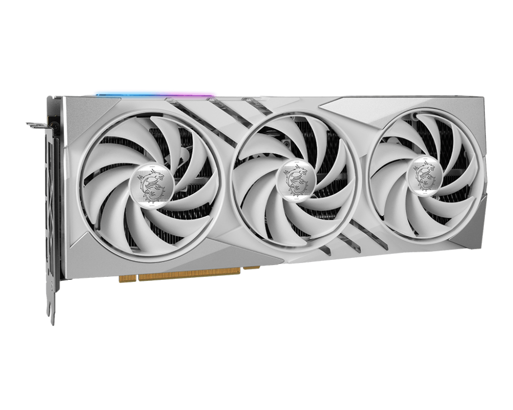 MSI 微星 GAMING X SLIM WHITE GeForce RTX 4060 Ti 顯示卡 8G GDDR6 V2