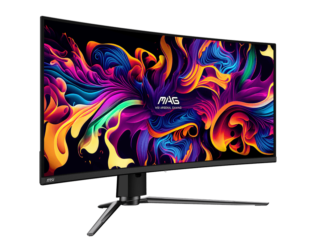 MSI 微星MEG 342C QD-OLED MONITOR 电竞显示器(34 吋UWQHD 175Hz 0.1ms 10 bits OLED Curved 1800R DisplayHDR TrueBlack 400 Adative-Sync FreeSync Premium Pro Type-C 65W) - 3440 x 1440 