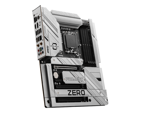 MSI 微星 B650M PROJECT ZERO MATX 白色背插主機板 (DDR5)