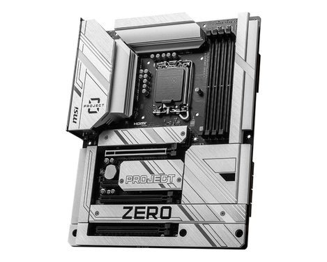 MSI 微星 B650M PROJECT ZERO MATX 白色背插主機板 (DDR5)