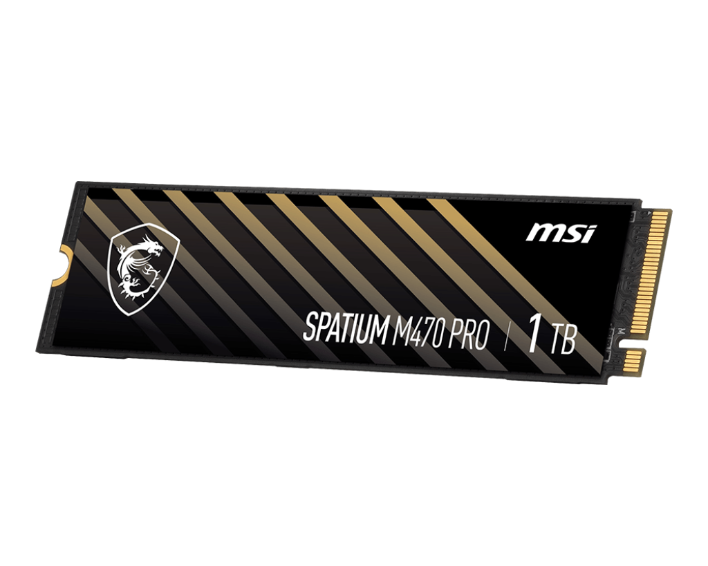 MSI 微星SPATIUM M470 PRO SSD 固态硬碟PCIe 4.0 NVMe M.2 2280 