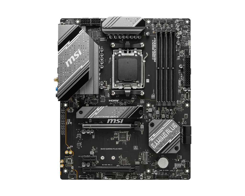 MSI 微星B650 GAMING PLUS WIFI ATX 主机板(DDR5) 