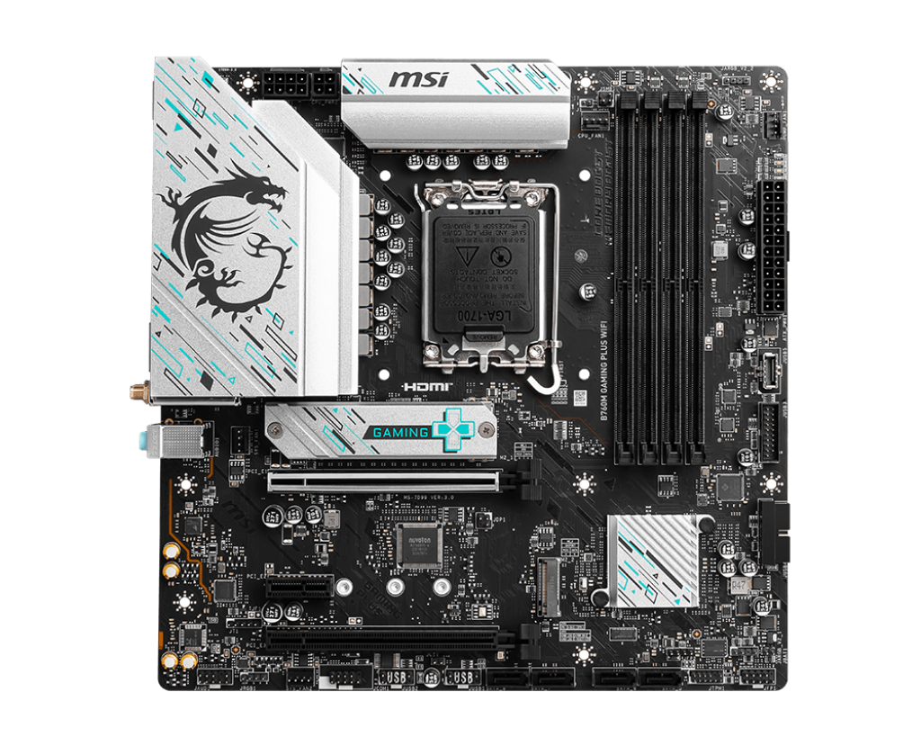 MSI 微星B760 GAMING PLUS WIFI ATX 主机板(DDR5) 