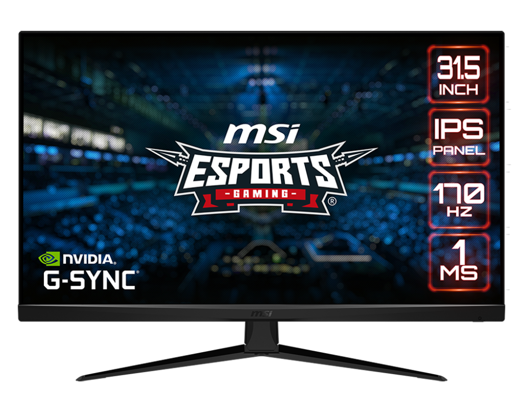 MSI G321Q 32" MONITOR 平面電競顯示器 (2K WQHD 170Hz IPS 1ms G-SYNC Compatible)