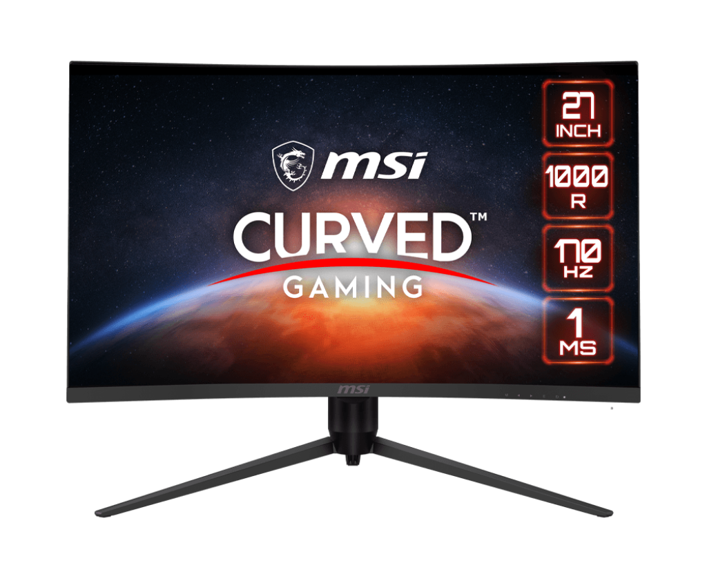 MSI 微星 G271CQP E2 電競顯示器 27" 1000R WQHD 170Hz 1ms