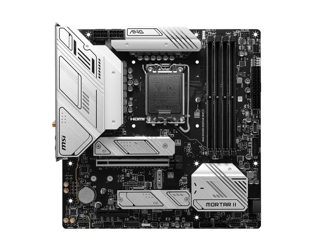 MSI 微星MAG B760M MORTAR WIFI Micro-ATX 主机板(DDR5) 