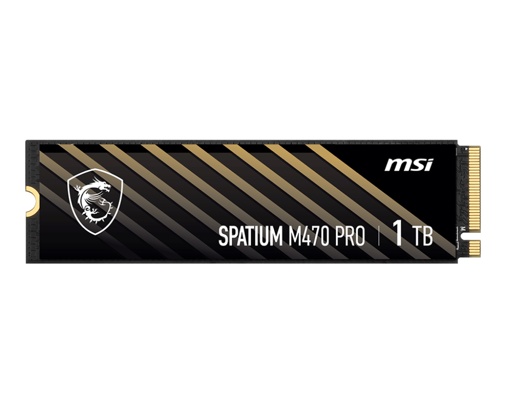 MSI 微星 SPATIUM M470 PRO SSD 固態硬碟 PCIe 4.0 NVMe M.2 2280