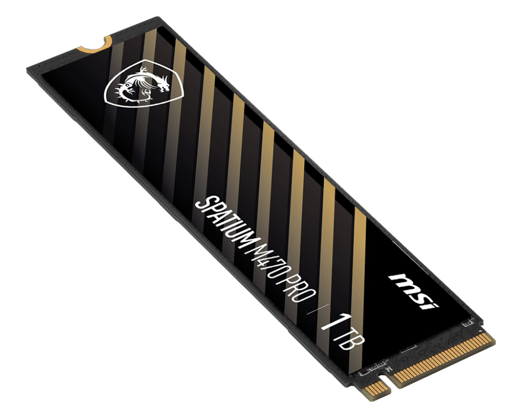 MSI 微星 SPATIUM M470 PRO SSD 固態硬碟 PCIe 4.0 NVMe M.2 2280