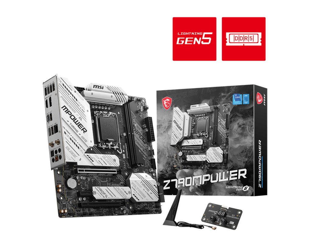 MSI 微星 Z790 MPOWER MATX 主機板 (DDR5)