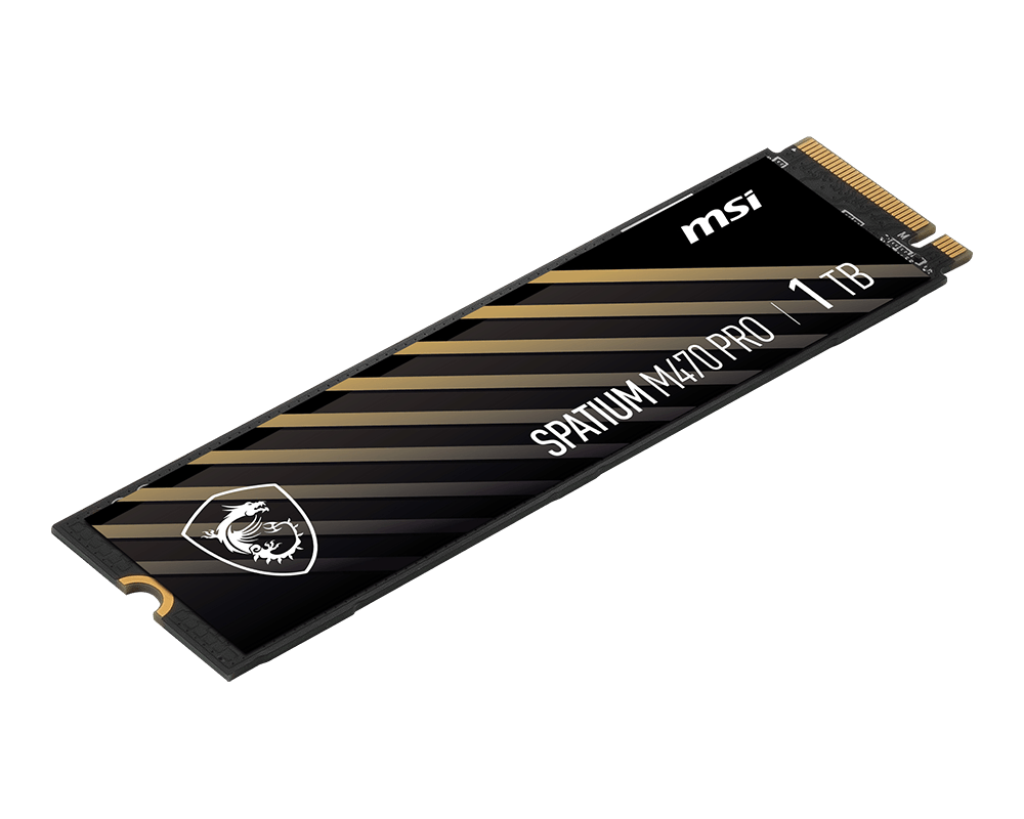 MSI 微星SPATIUM M470 PRO SSD 固态硬碟PCIe 4.0 NVMe M.2 2280 