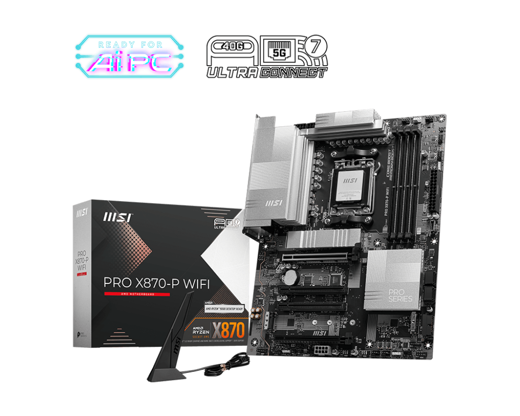 MSI 微星 PRO X870-P WIFI ATX 主機板 (DDR5)