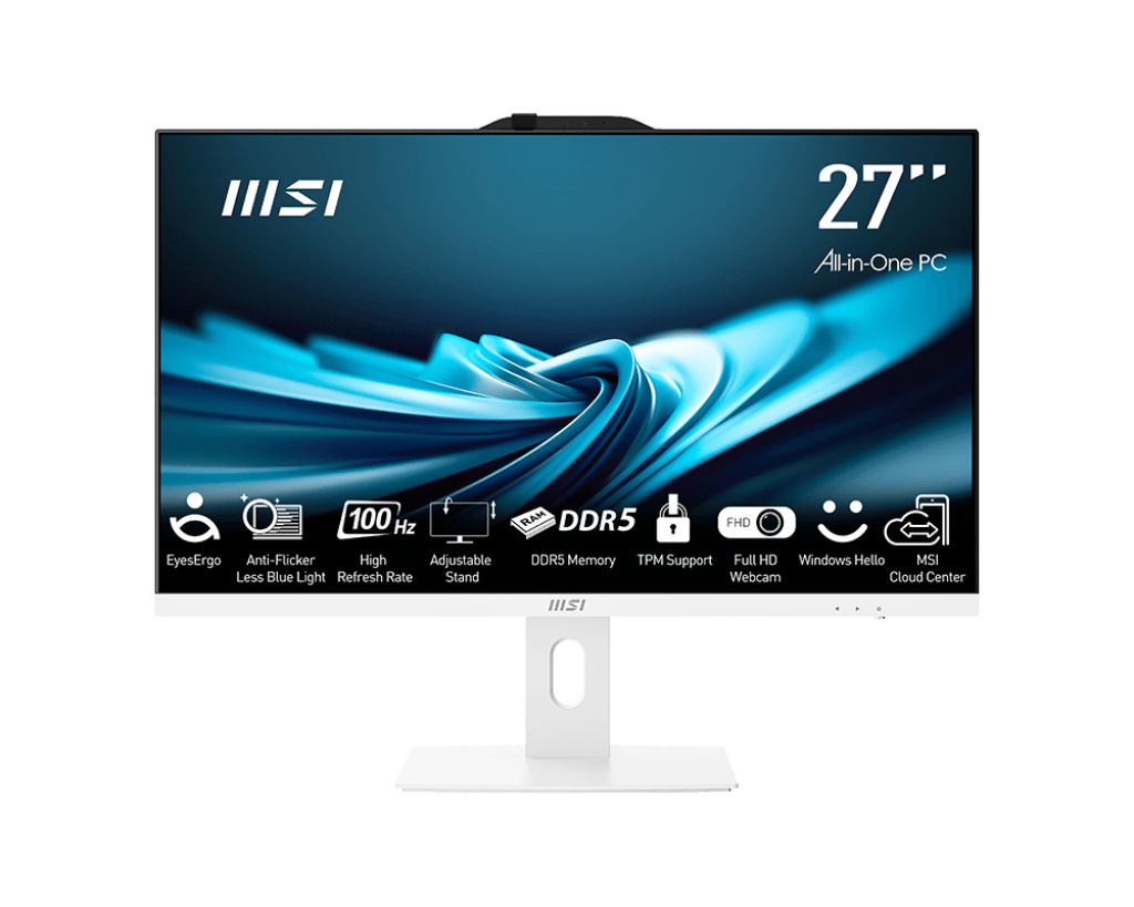 MSI 微星 PRO AP272P 14M 一體式電腦 27"FHD 14TH CPU 白色