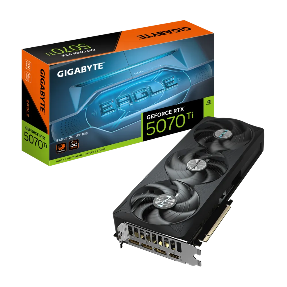 GIGABYTE 技喜GeForce RTX 5070 Ti 16GB EAGLE OC SFF 显示卡