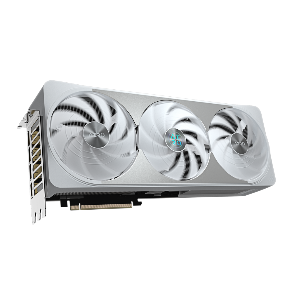 GIGABYTE 技喜GeForce RTX 5070 Ti 16GB AERO OC 白色显示卡