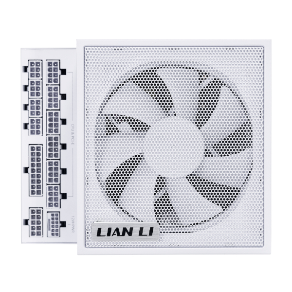 LIAN LI 联力EDGE 1000W 80Plus Platinum Fully Modular 铂金牌全模组主机电源黑/白