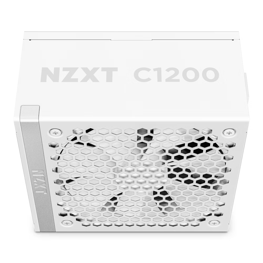 NZXT C850 Gold ATX 3.1 850W/ 1000W / 1200W 80Plus Gold 金牌全模组主机电源(10年保) - White 白色