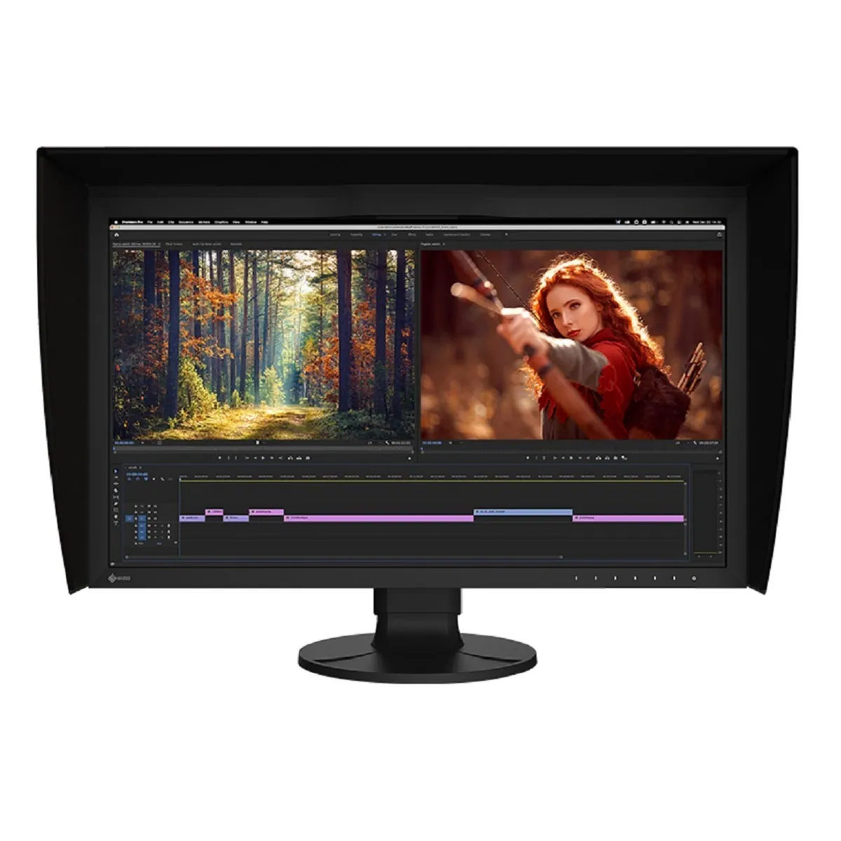 EIZO ColorEdge CG2700X 4K IPS Wide-Gamut LED Hardware Calibration Monitor