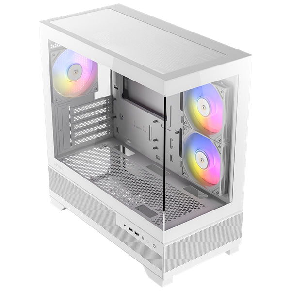 (內附3隻風扇)Antec CX500M RGB MATX 電競機箱 黑/白