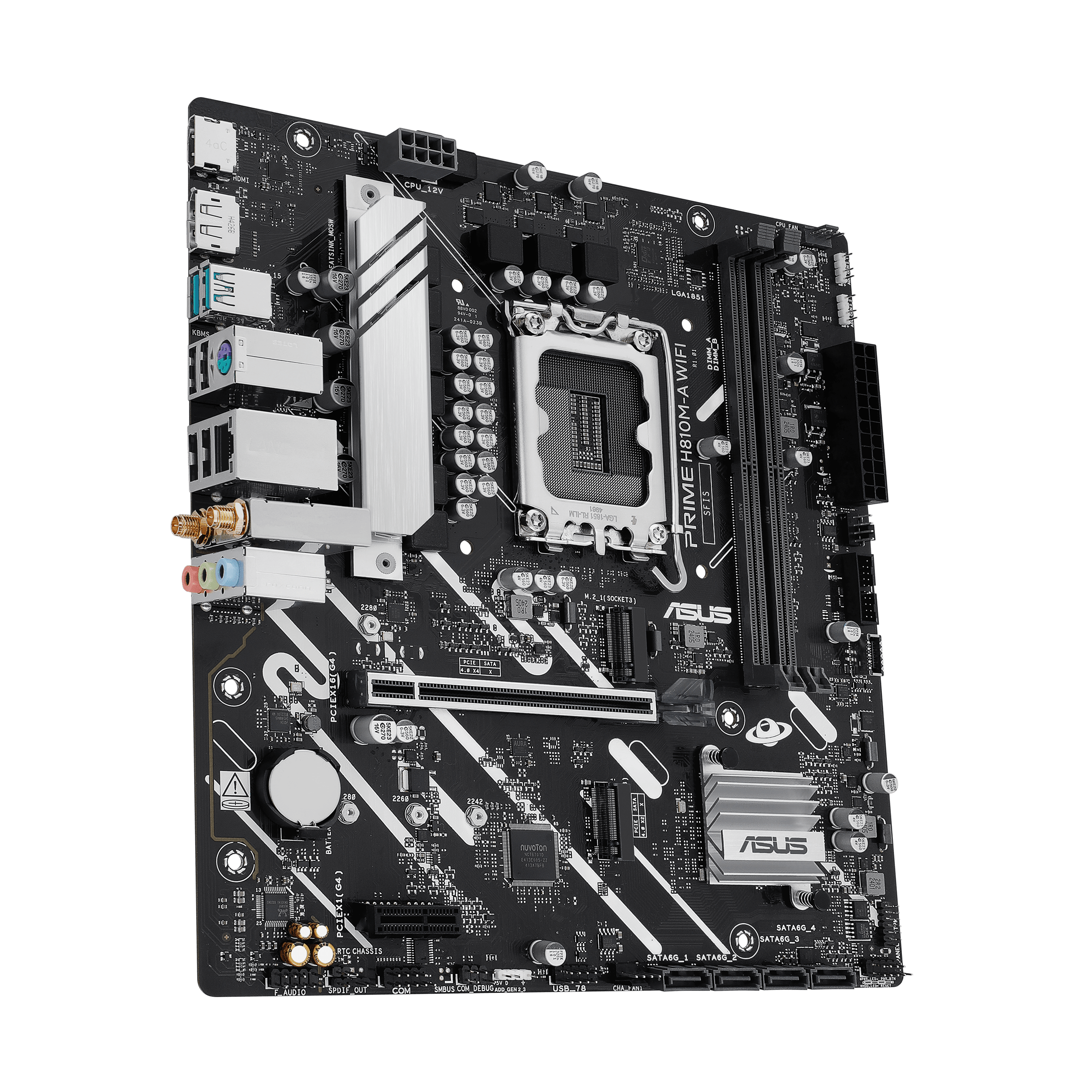 ASUS 华硕PRIME H810M-A WIFI-CSM MATX 主机板