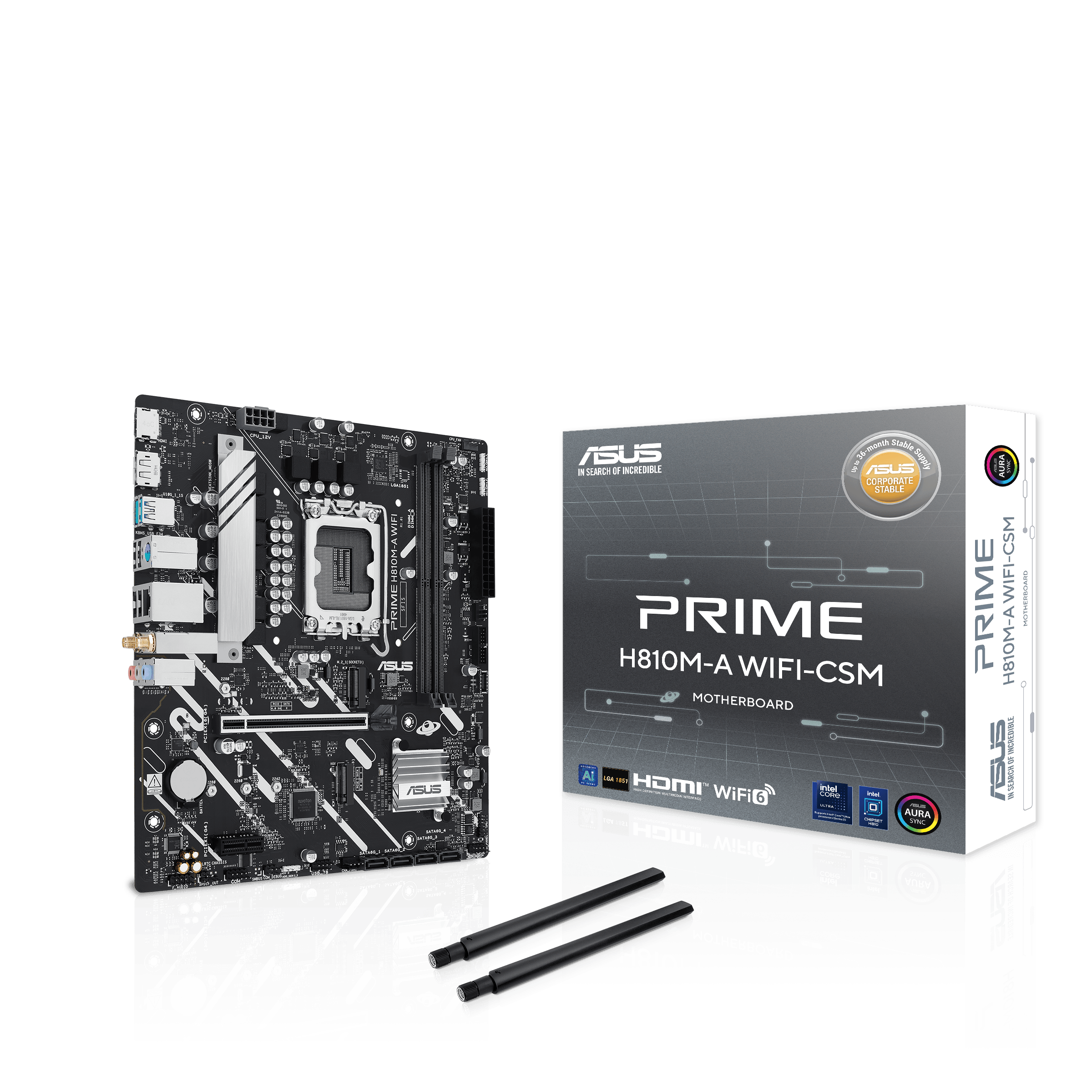 ASUS PRIME H810M-A WIFI-CSM MATX 主機板