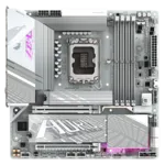 GIGABYTE 技嘉 Z890M AORUS ELITE WIFI7 ICE ATX 白色主機板 (DDR5)