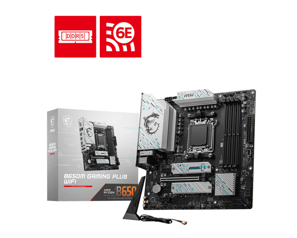 【情人節特惠】MSI 微星 MAG B650M GAMING PLUS WIFI MATX 主機板 (DDR5)