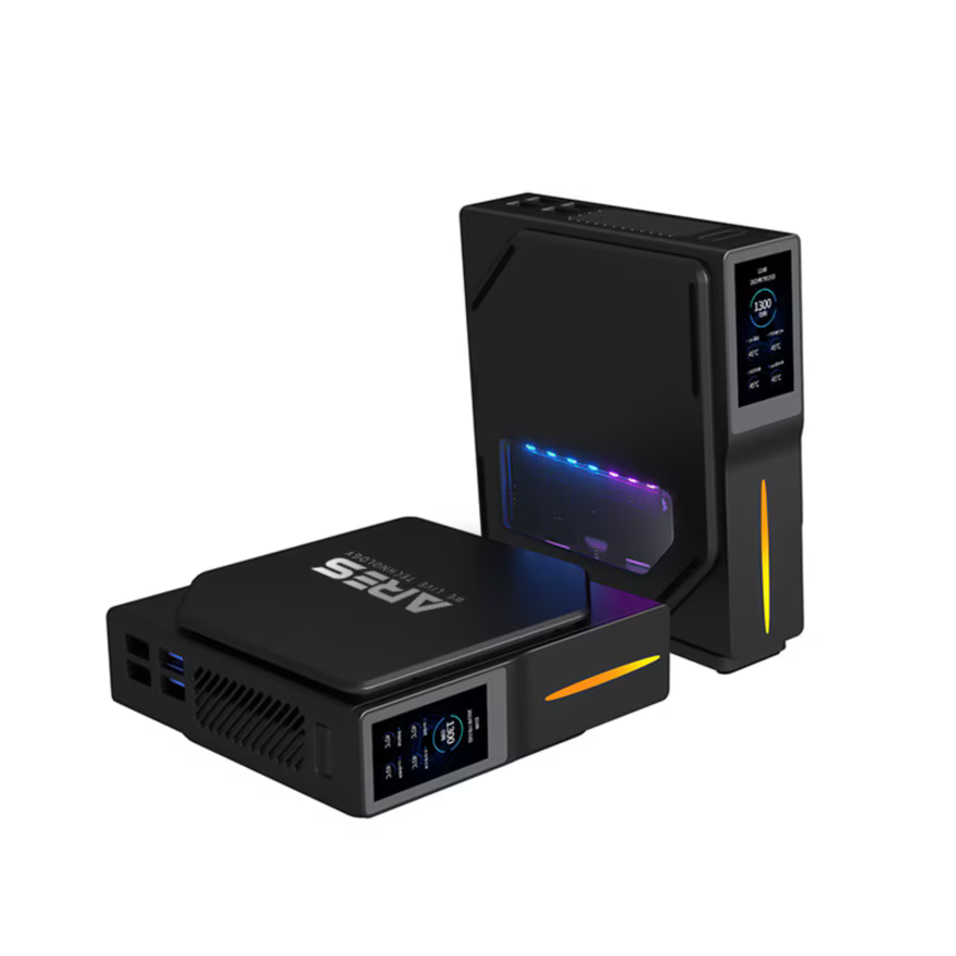 【情人節特惠】ARES Marbas Mini PC 迷你電腦 ( Intel N100 / 8GB DDR4 SO-DIMM / 256GB SSD / WiFi 6 / Windows 11 Pro)