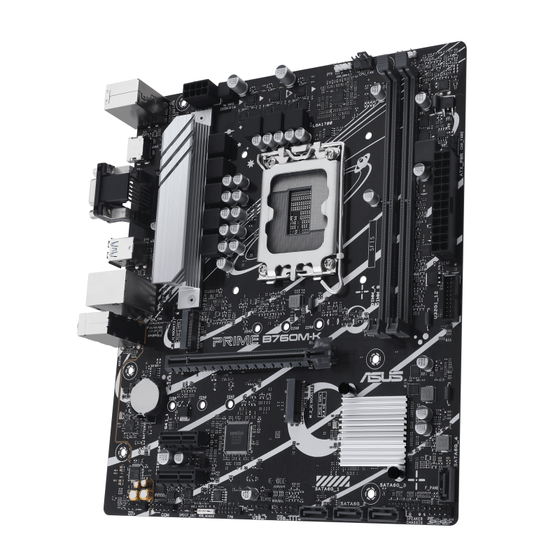 【環球八週年】ASUS 華碩 PRIME B760M-K Micro-ATX 主機板 (DDR5)