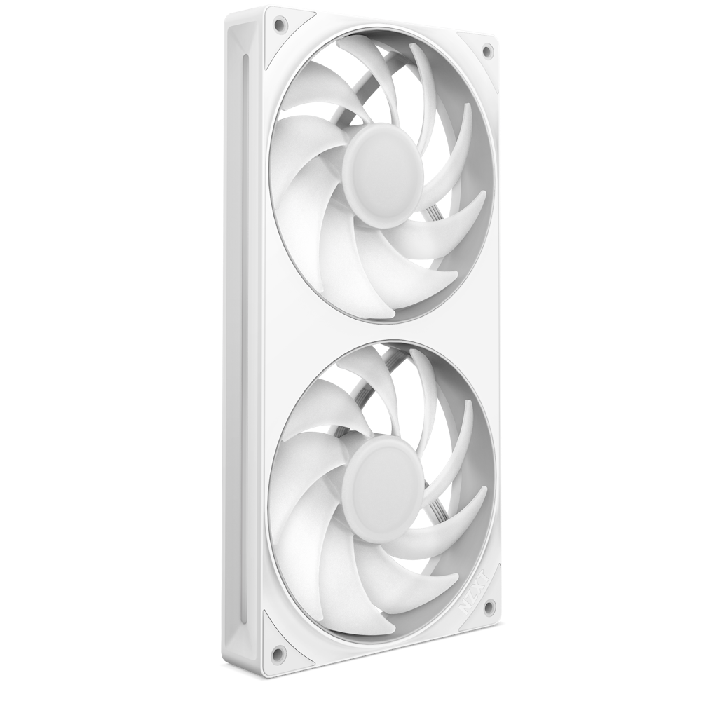 NZXT F240 RGB CORE 120mm 风扇- 黑色Black / 白色White