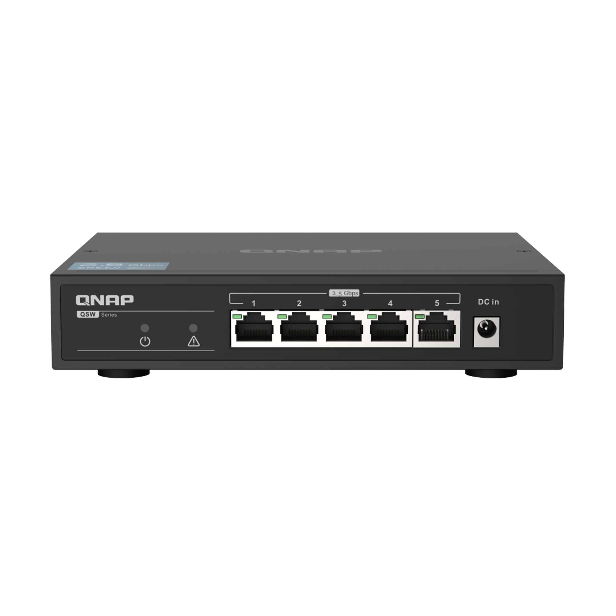 QNAP QSW-1105-5T 無網管型交換器 5埠 5Ports 2.5GbE 25Gbps