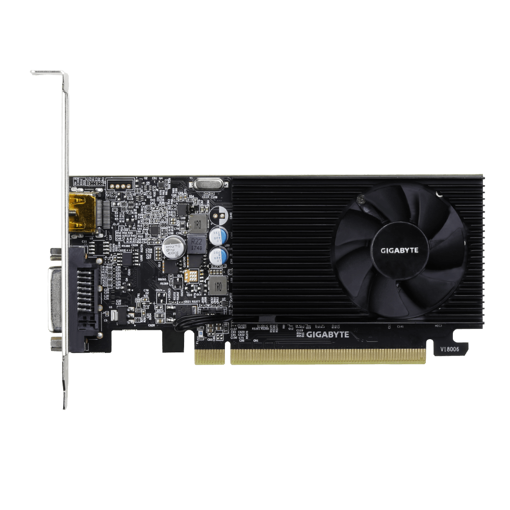 GIGABYTE 技嘉 GeForce GT 1030 顯示卡 Low Profile D4 2G