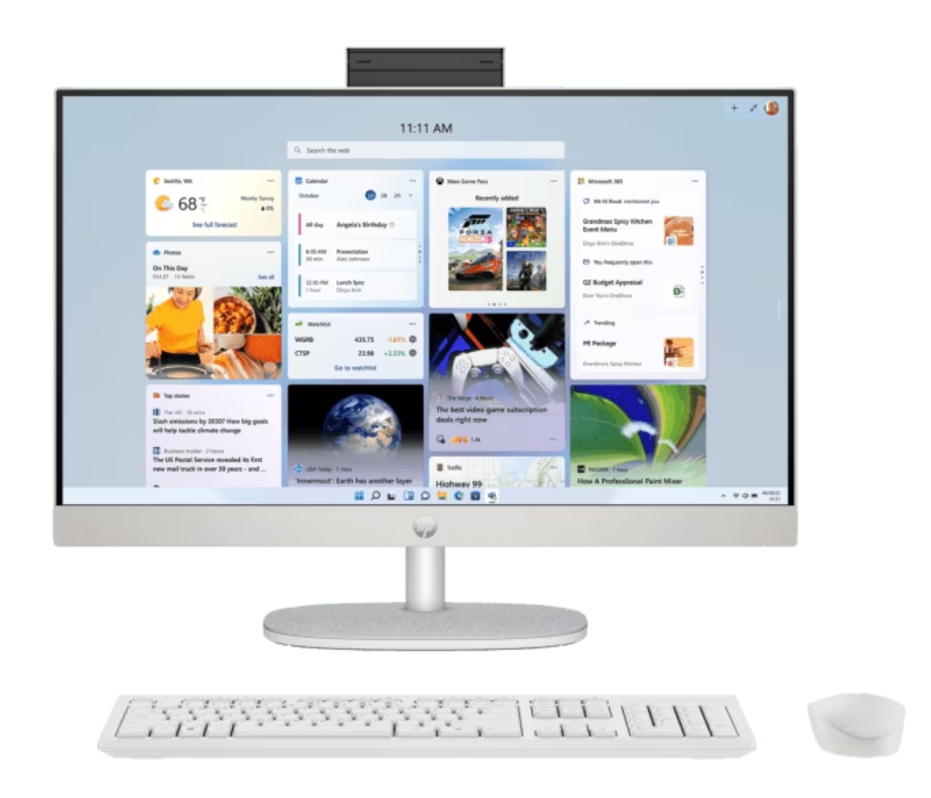 HP 23.8 吋 All-in-One PC i3/512GB/16GB 24-cr0008hk 多合一桌面電腦