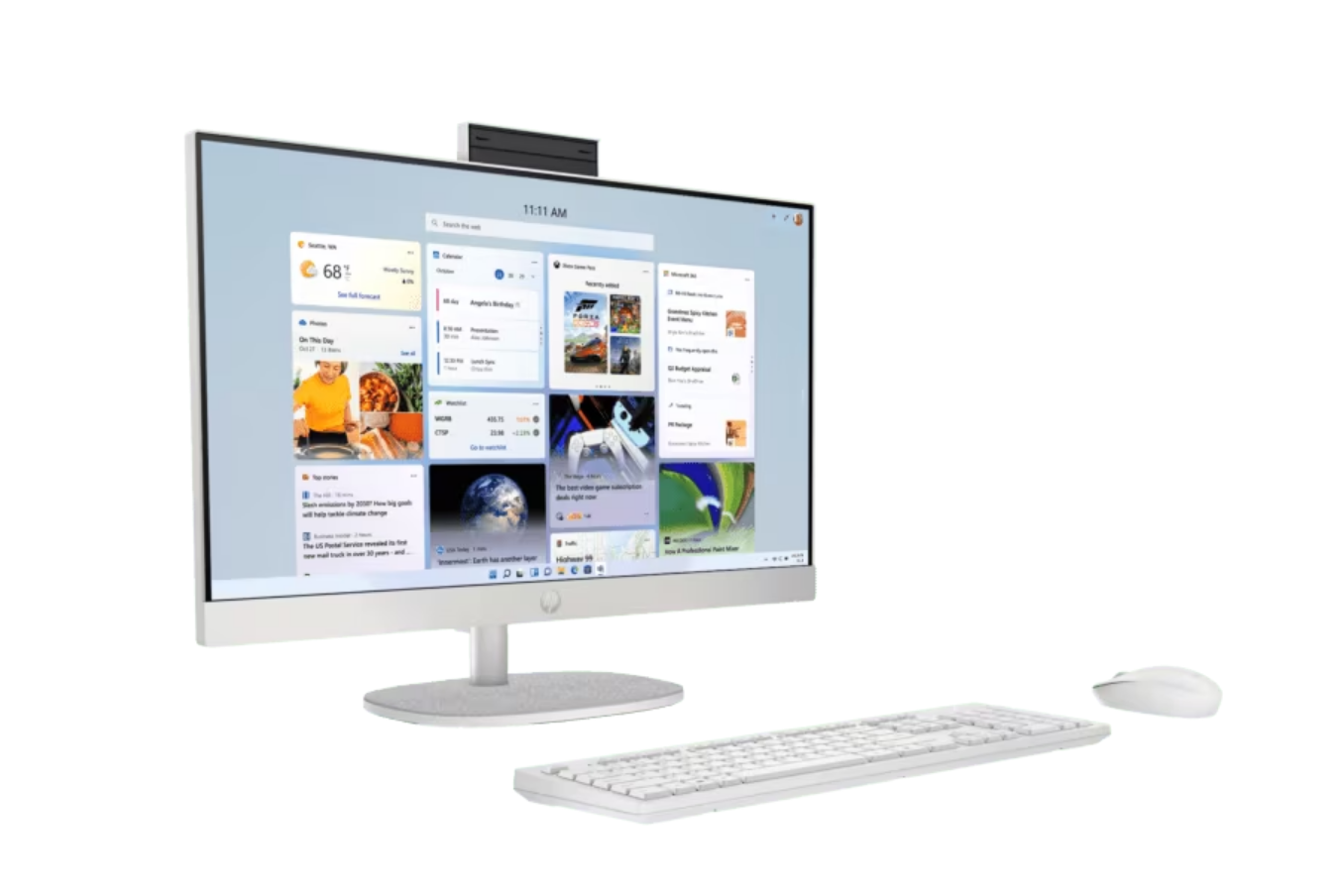 HP 23.8 吋All-in-One PC i3/512GB/16GB 24-cr0008hk 多合一桌面电脑