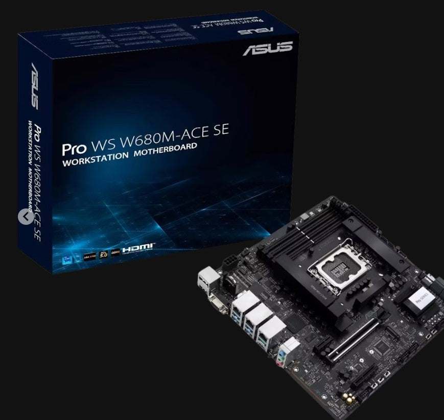 ASUS 华硕Pro WS WRX80E-SAGE SE WIFI II E-ATX 主机板(DDR4) 