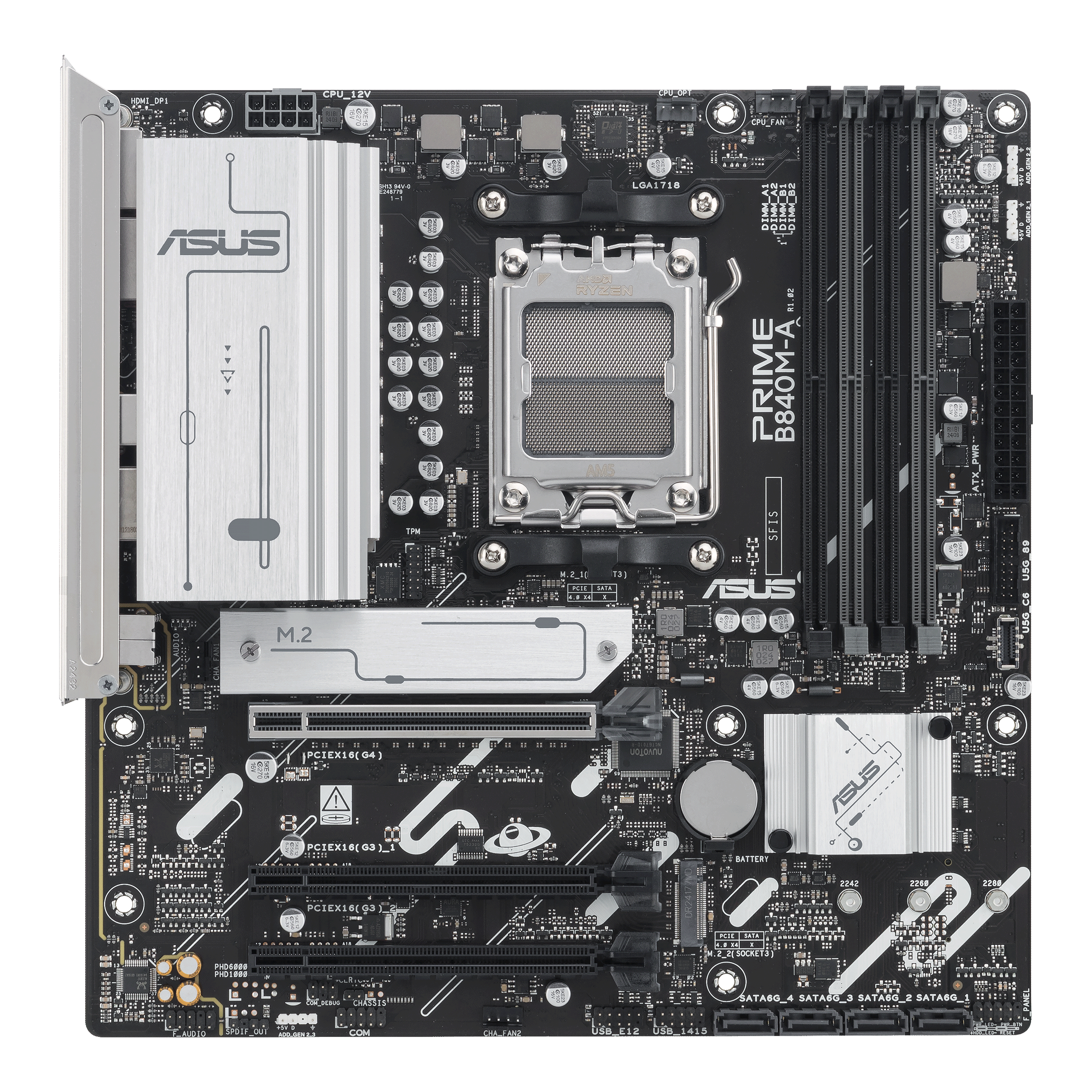 ASUS 华硕PRIME B840M-A-CSM MATX 主机底板