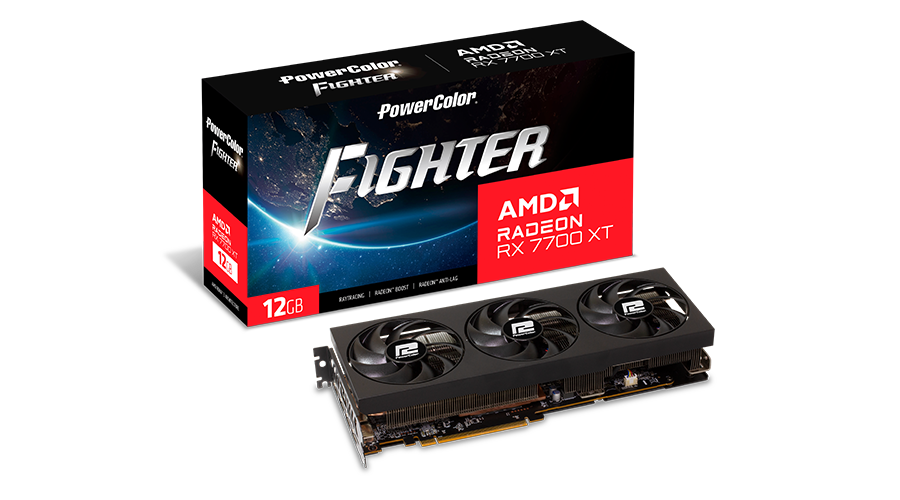 PowerColor FIGHTER Radeon RX 7700 XT 12G OC 顯示卡