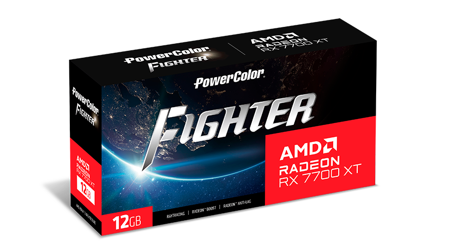 PowerColor FIGHTER Radeon RX 7700 XT 12G OC 顯示卡