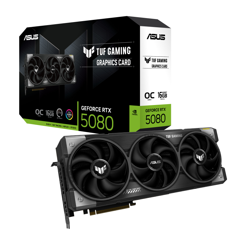 ASUS 華碩 TUF GAMING GeForce RTX 5080 16GB GDDR7 OC 顯示卡